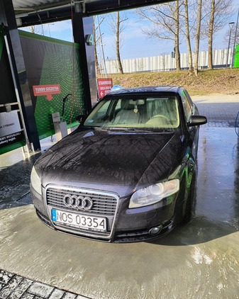 Audi A4 cena 18000 przebieg: 358450, rok produkcji 2007 z Miłomłyn małe 106